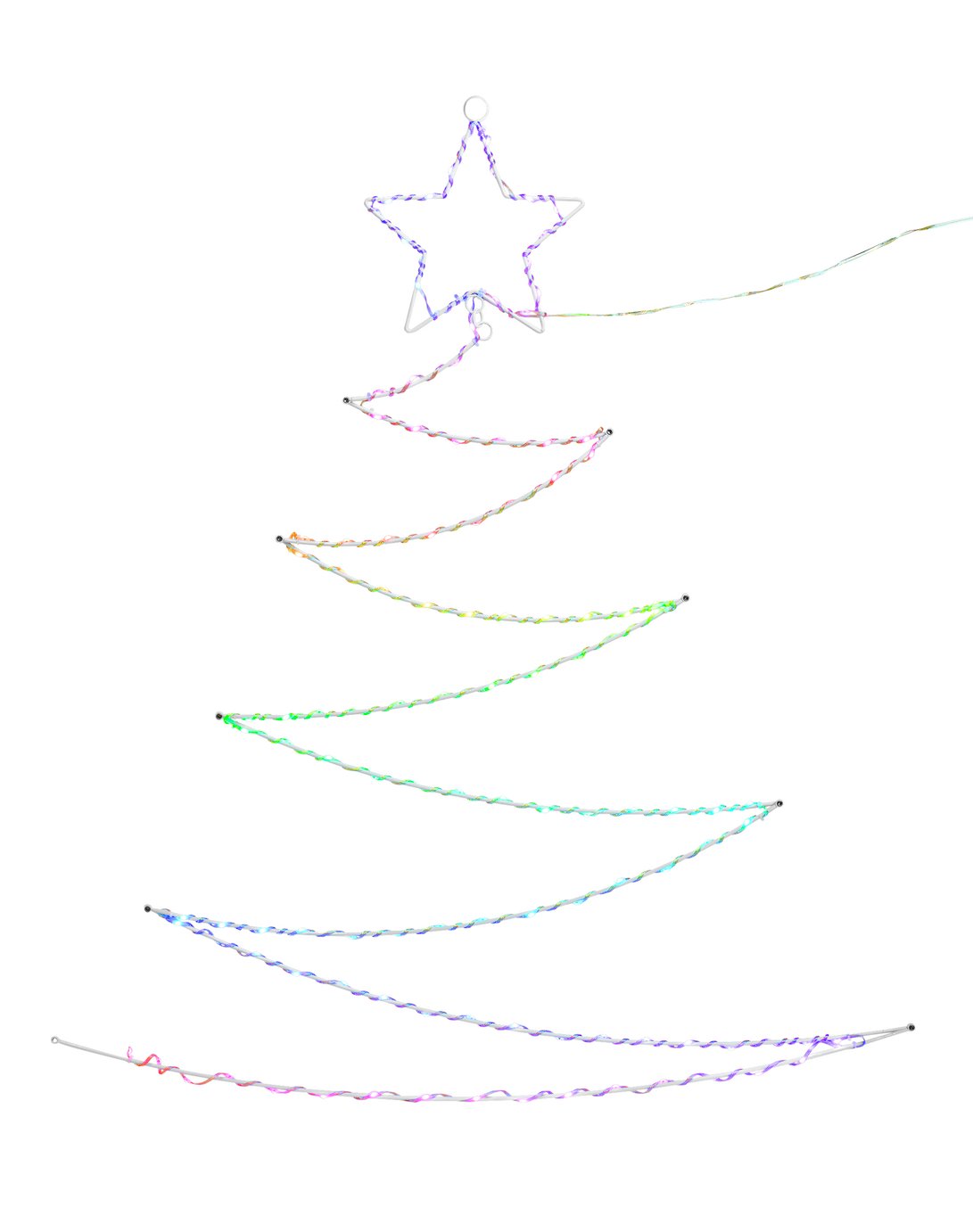 Habitat Rainbow LED Christmas Tree