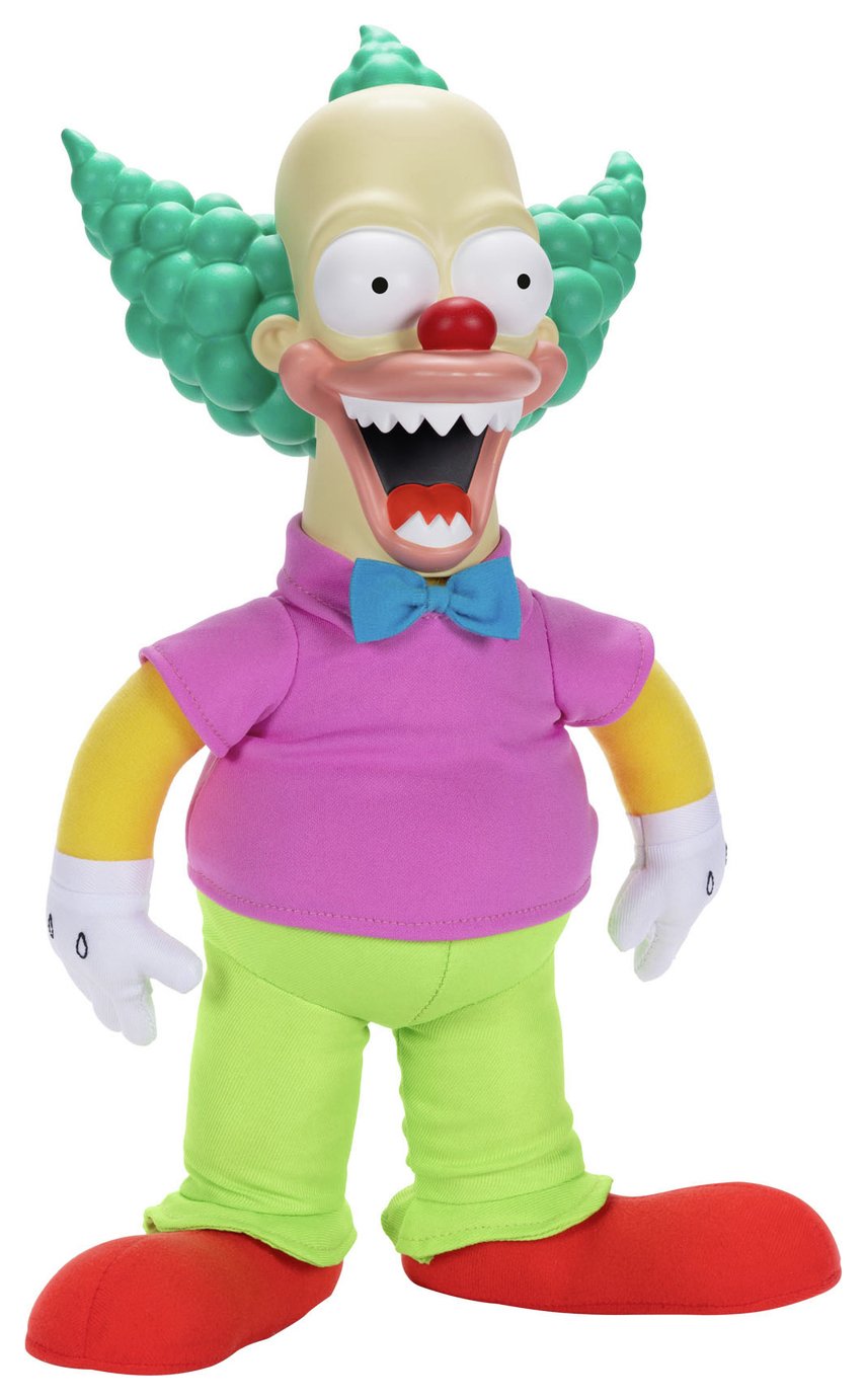 The Simpsons Talking Krusty Doll Figure