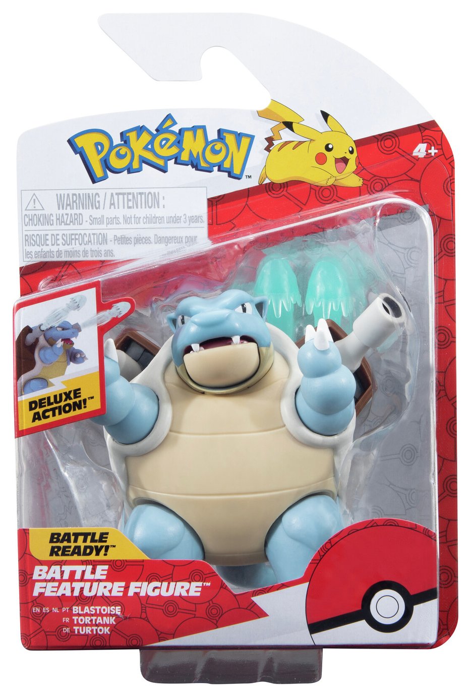 Pokémon Blastoise 4.5 Inch Battle Feature Figure