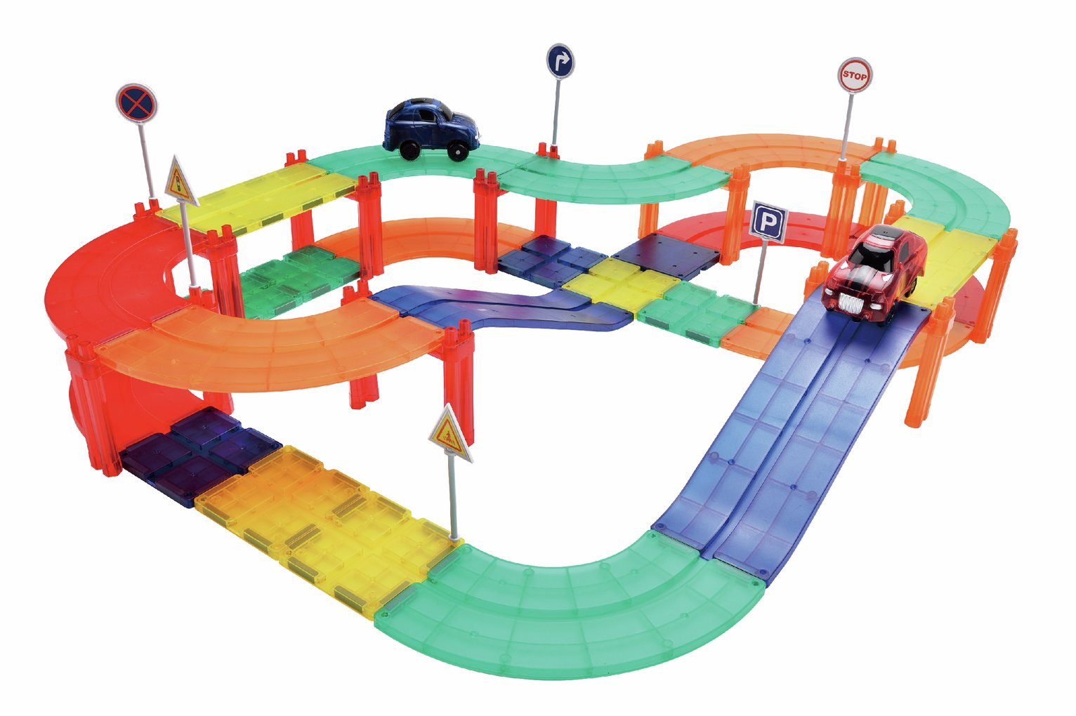 Chad Valley Magnetic Tiles Race Track