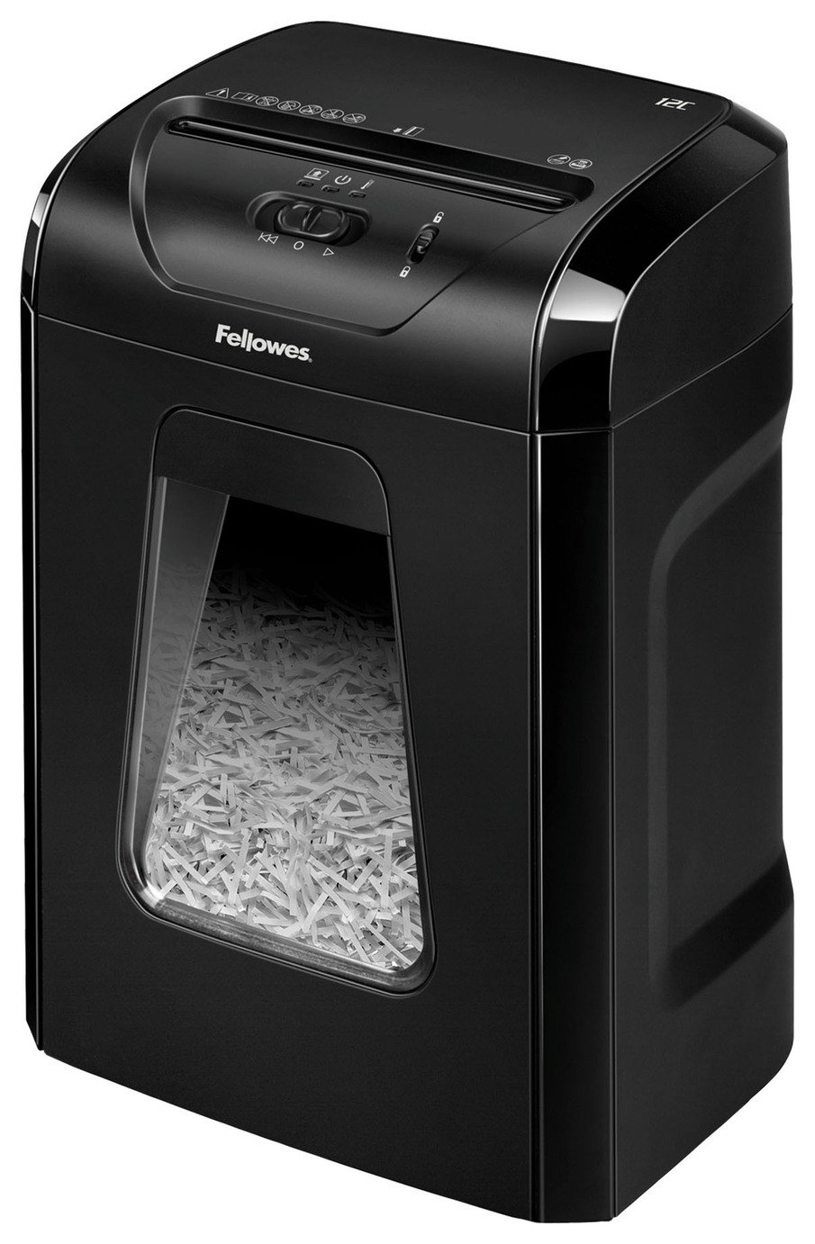Fellowes 12C 12 Sheets 19 Litre Cross Cut Shredder