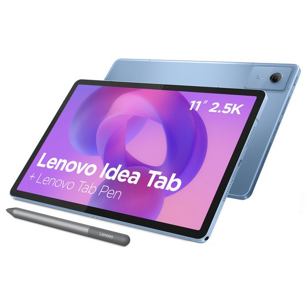 Lenovo Idea Tab タブレット (11インチ ワイド パネル Buy Lenovo Idea Tab 11 Inch 128GB Wi-Fi Tablet + Tab Pen - Blue