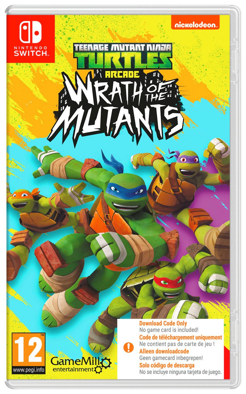 TMNT Arcade: Wrath Of The Mutants Nintendo Switch Game