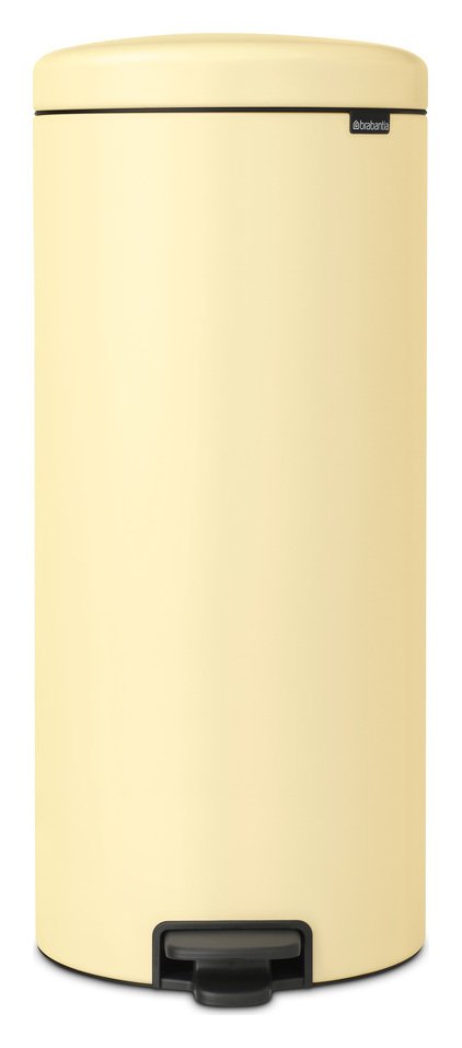 Brabantia 30 Litre New Icon Pedal Bin - Mellow Yellow