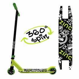 Zinc Detour Stunt Scooter Green