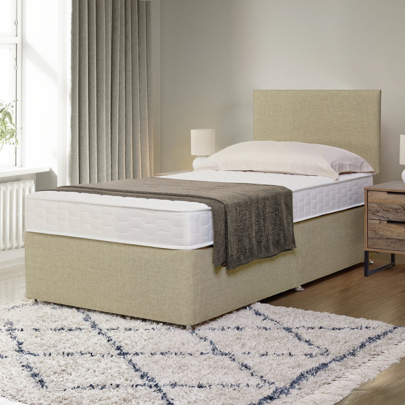 Argos Home Elmdon Memory Mattress & Divan Bed