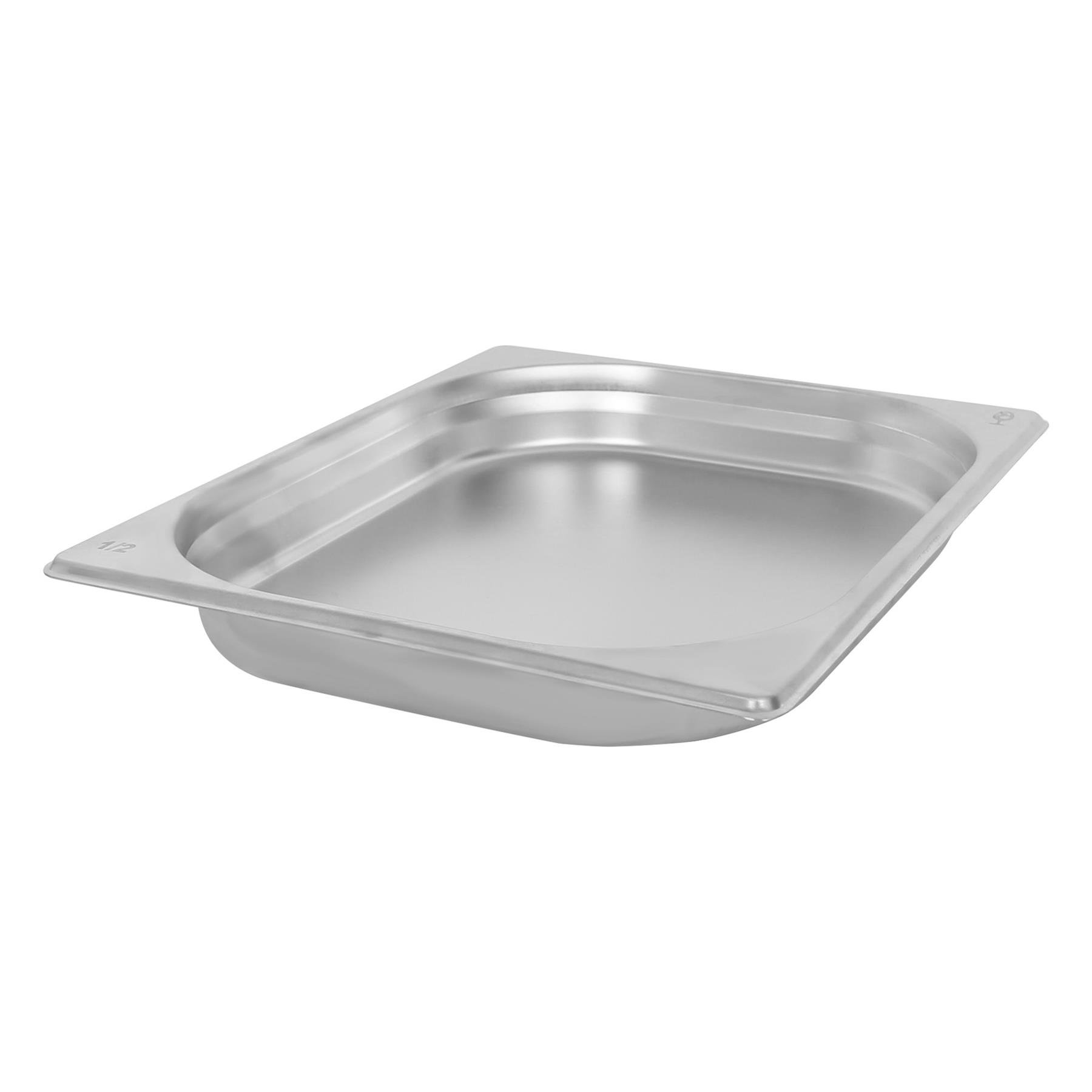 Argon Tableware Stainless Steel Gastronorm Container 1/2 - 1.75L