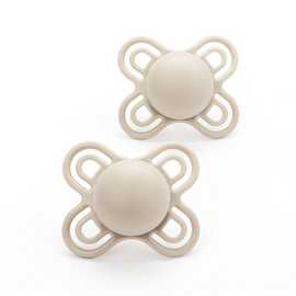 MAM Perfect Soother 0–2 Months Soother 2 Pack - White