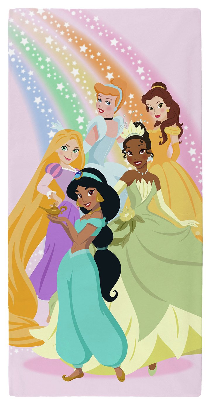 Disney Princess Beach Towel - Pink