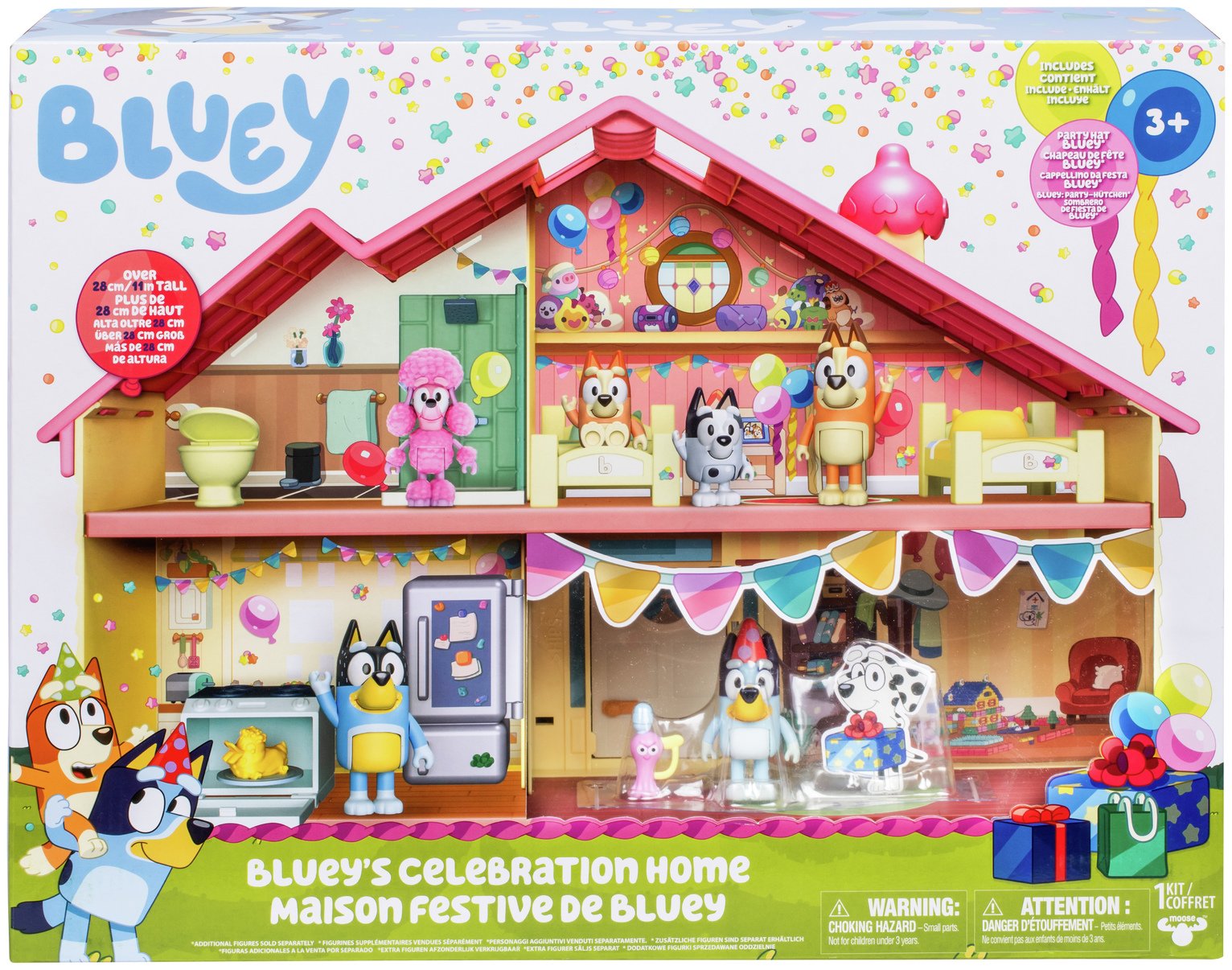Bluey S11 Bluey's Birthday Celebration Home Playset