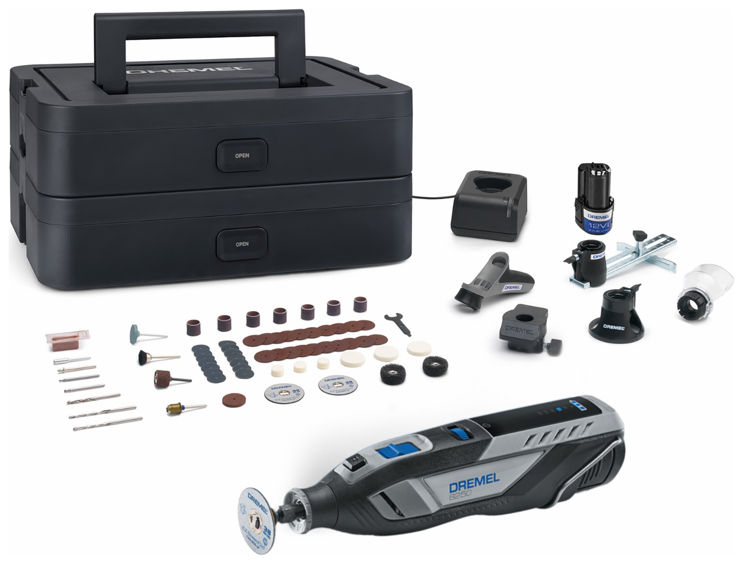 Dremel 8250-5 12V Cordless Brushless Tool Kit