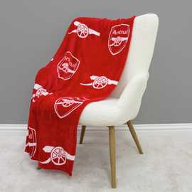 Arsenal FC Fleece Throw - Red - 100x150cm