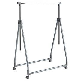 Buy Argos Home Foldable Clothes Rail Chrome Clothes rails and canvas wardrobes Argos