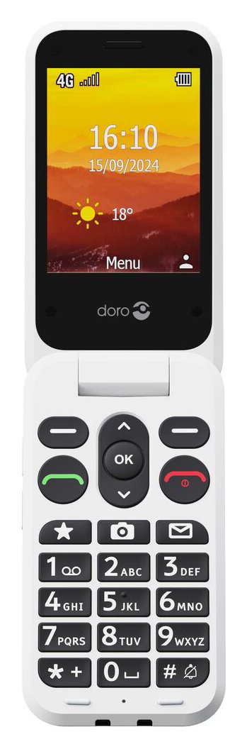 Vodafone Doro Leva L30 Mobile Phone - Graphite and White