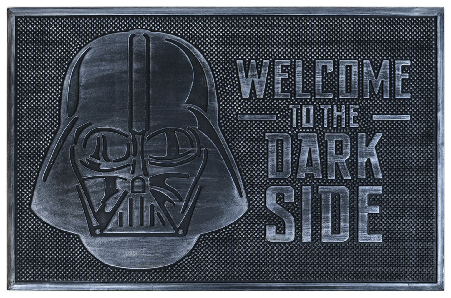 Pyramid Star Wars Dark Side Grey Doormat - 40x60cm