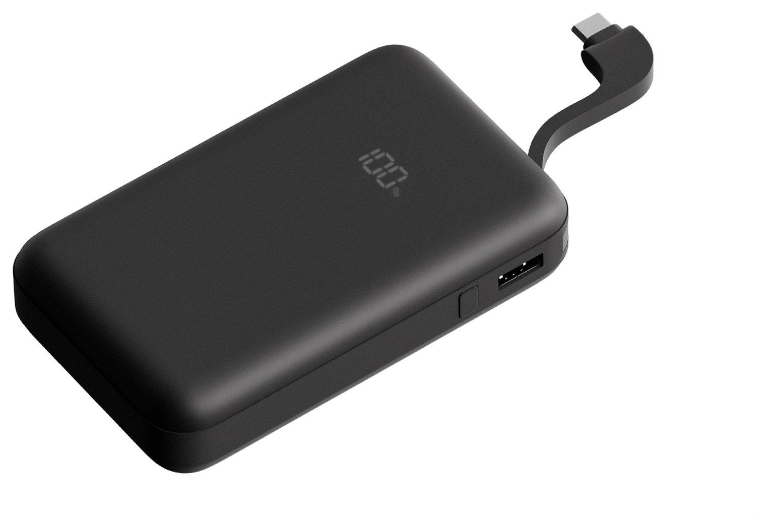 Juice 12000mAh Portable Power Bank - Black