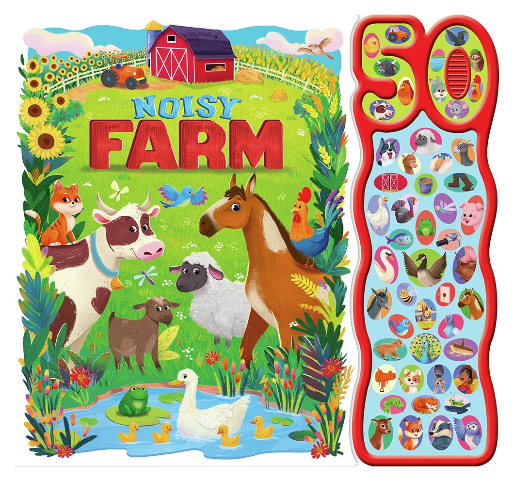 Igloo Books Noisy Farm 50 Sounds Kids Picture Book