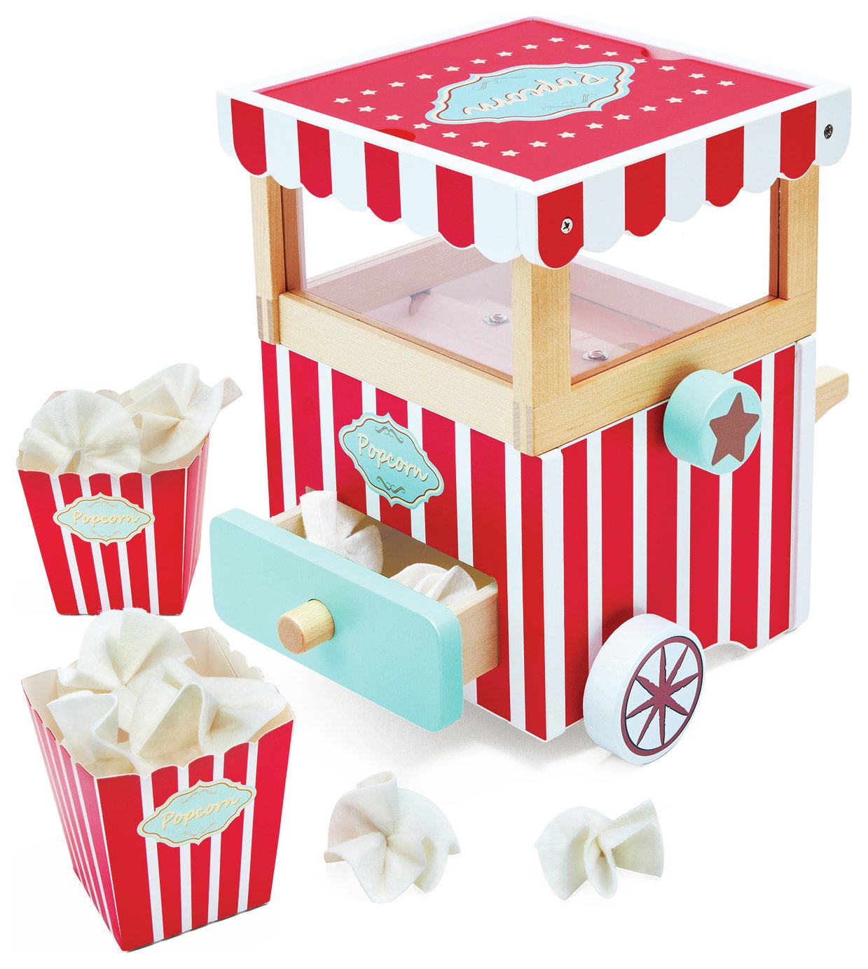 Chad Valley Wooden Popcorn Maker