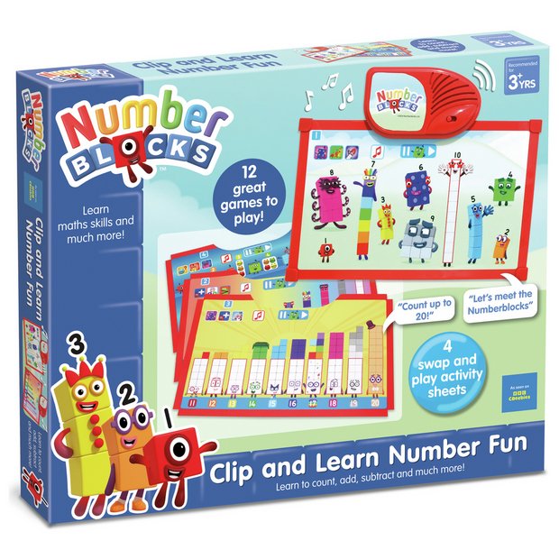 Buy Numberblocks Clip Learn Early learning toys Argos