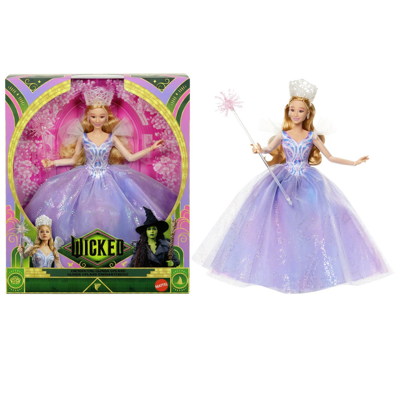 Wicked For Good Deluxe Glinda Doll & Accessories