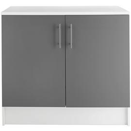 Argos Home Athina 1000mm Fitted Kitchen Base Unit - Grey