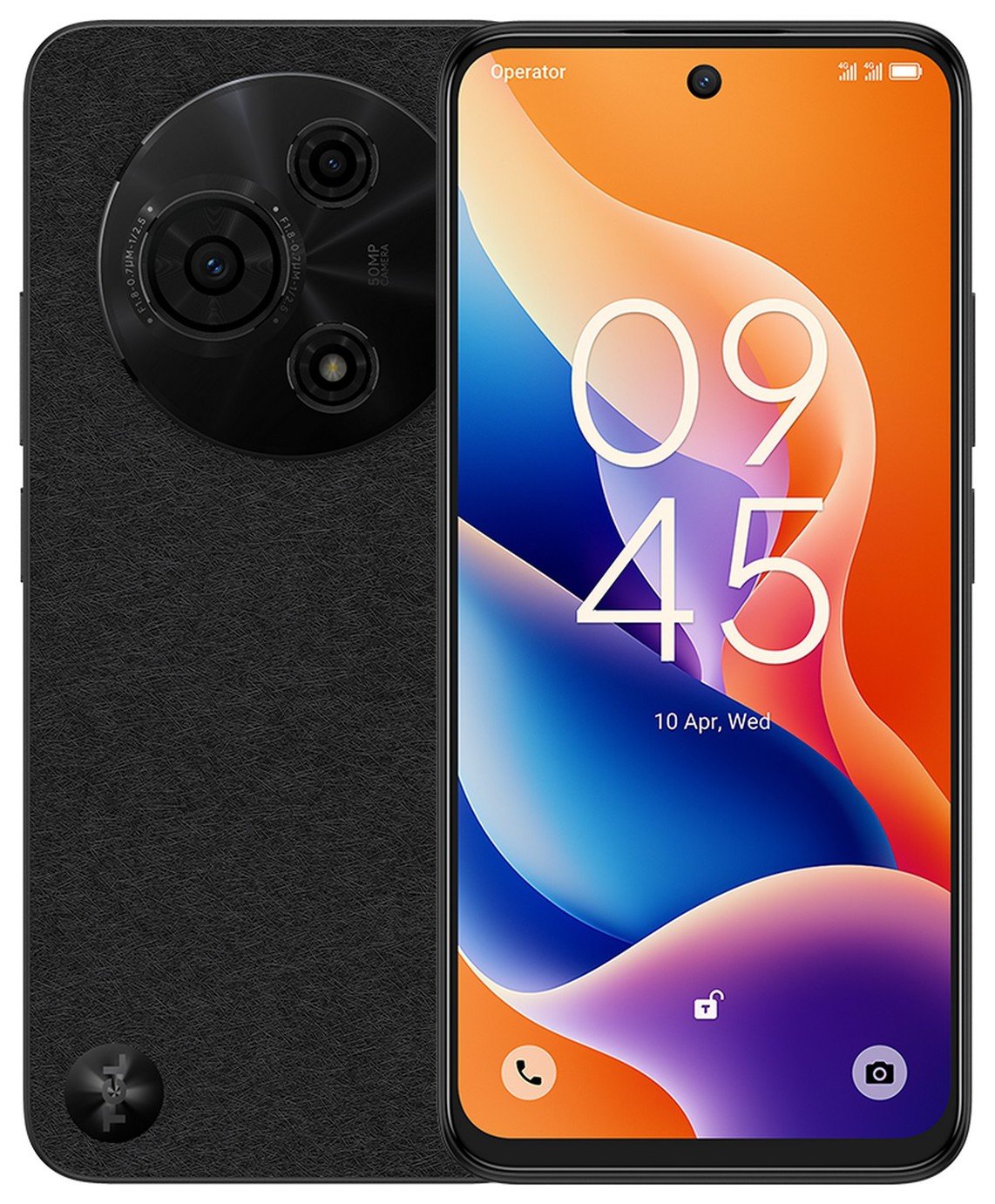 SIM Free TCL 605 128GB Mobile Phone - Black