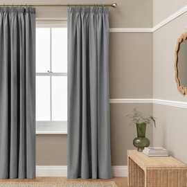 Habitat Blackout Pencil Pleat Curtain