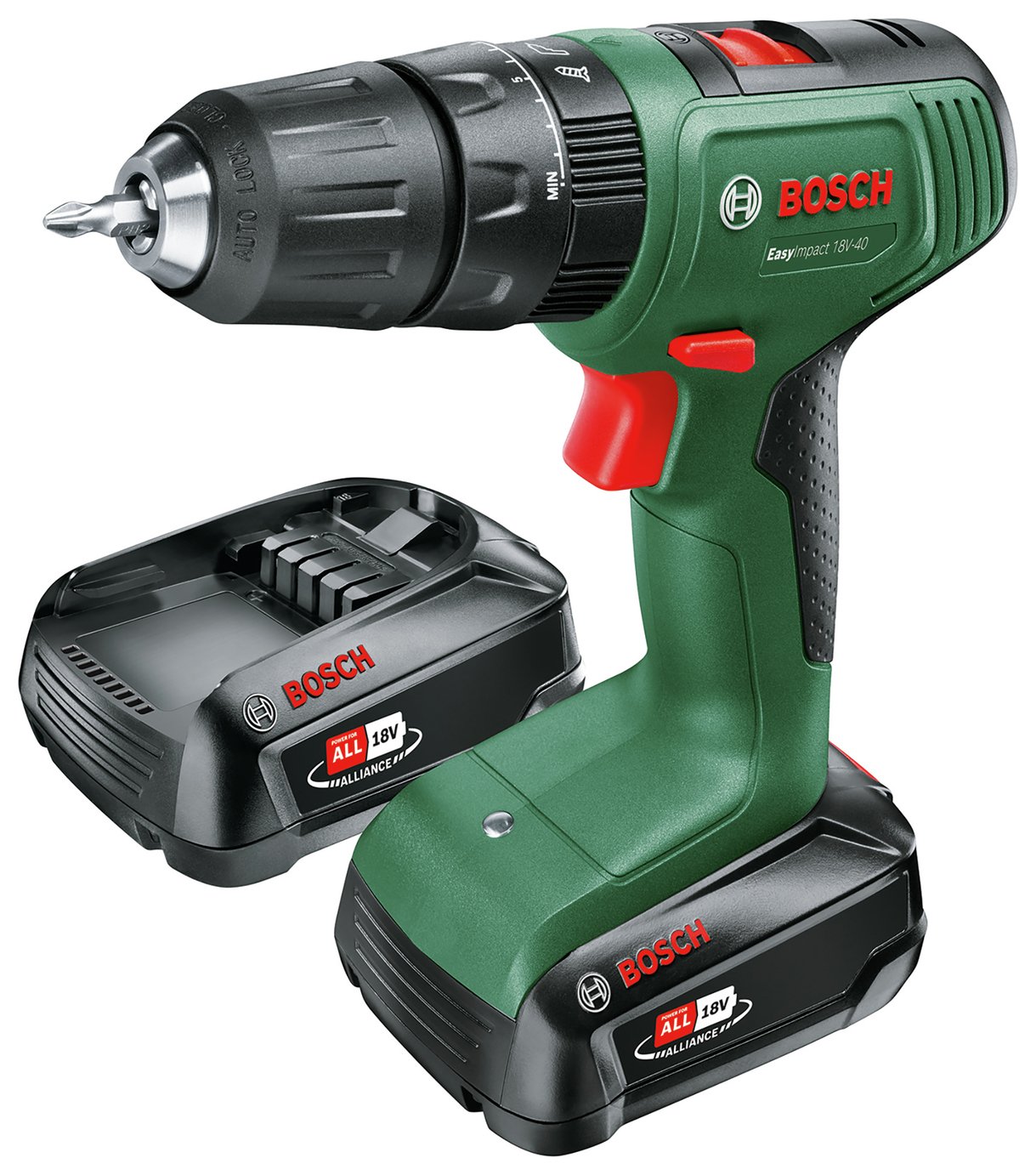 Bosch EasyImpact 18V-40 Cordless Combined Drill