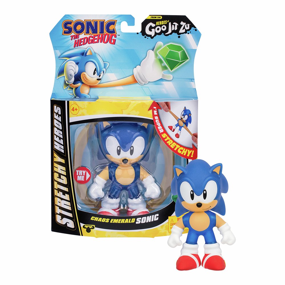 Heroes of Goo Jit Zu 4 Inch Sonic The Hedgehog Figure