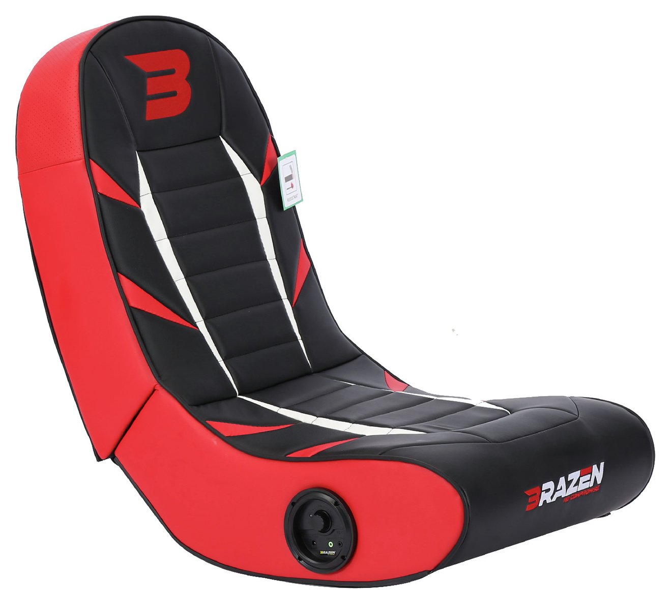 BraZen Python Gaming Chair - Red