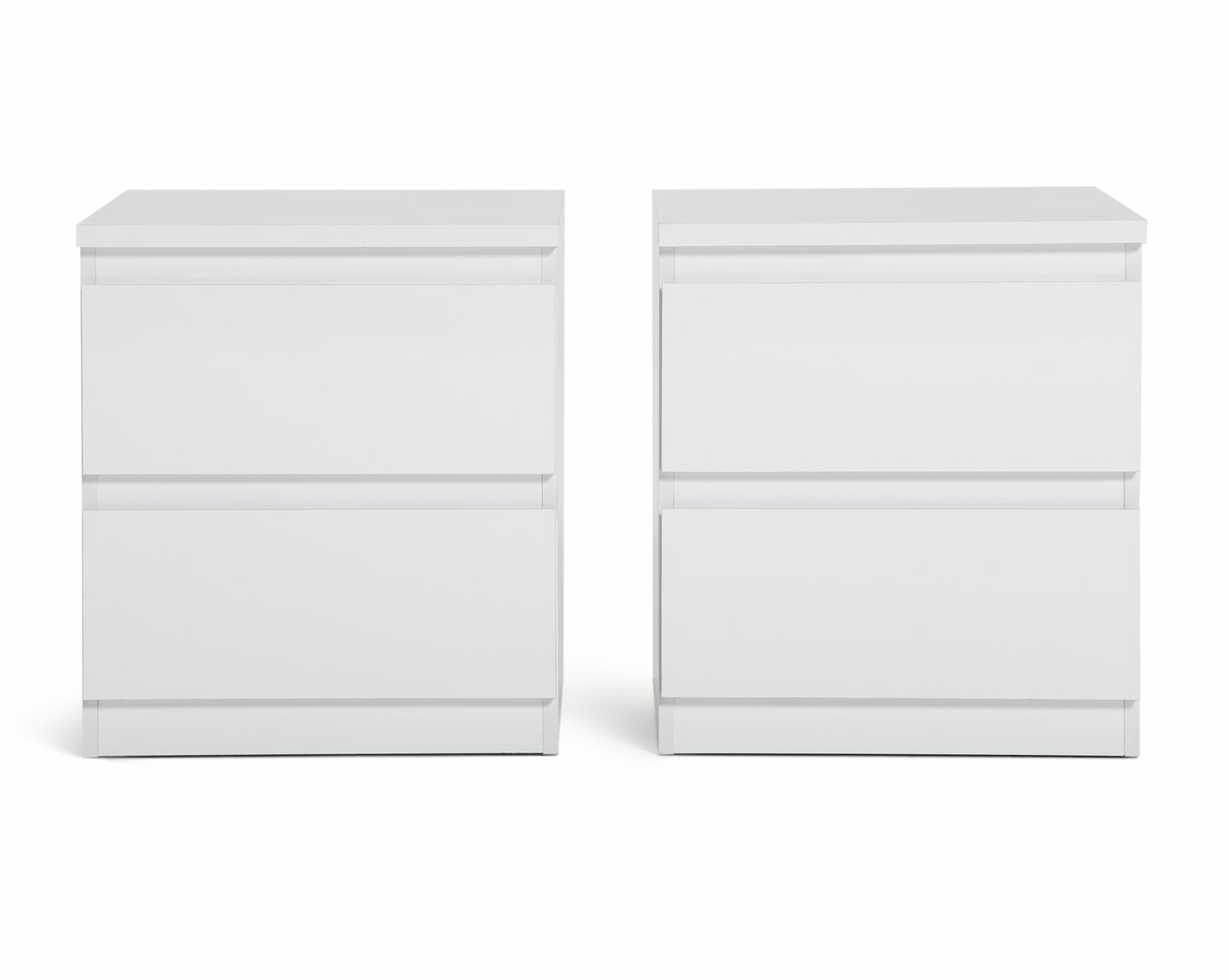 Argos Home Jenson Set of 2 Drawer Bedside Table  