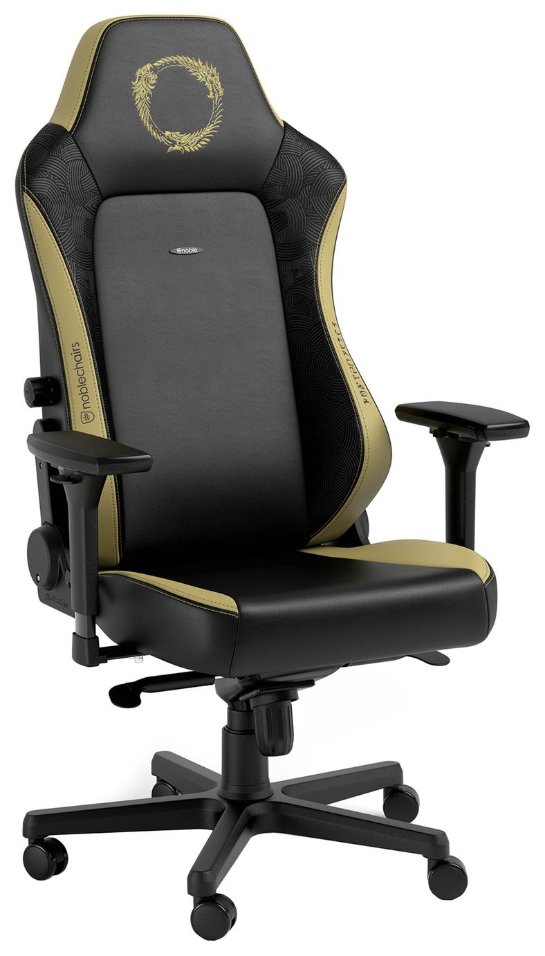 Noble Hero The Elder Scrolls Edn Gaming Chair - Black & Gold