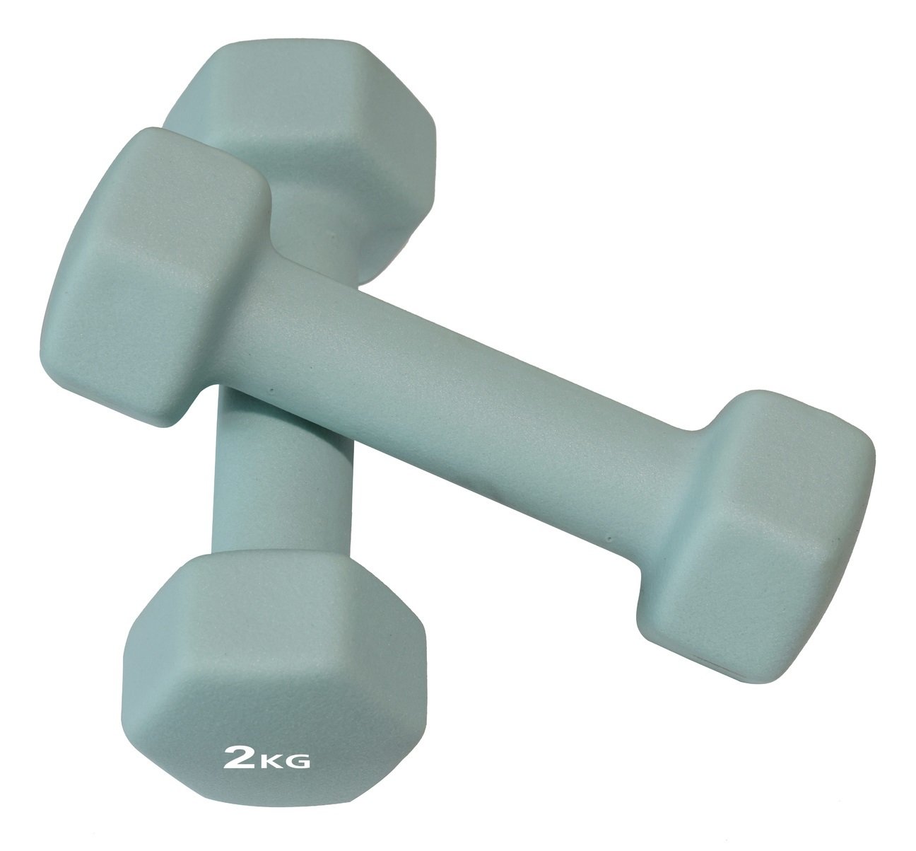 Pro Fitness Neoprene Dumbbells - 2 x 2kg