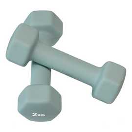 Pro Fitness Neoprene Dumbbells - 2 x 2kg