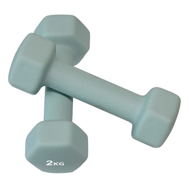 Buy Pro Fitness Neoprene Dumbbells x 2kg Dumbbells Argos