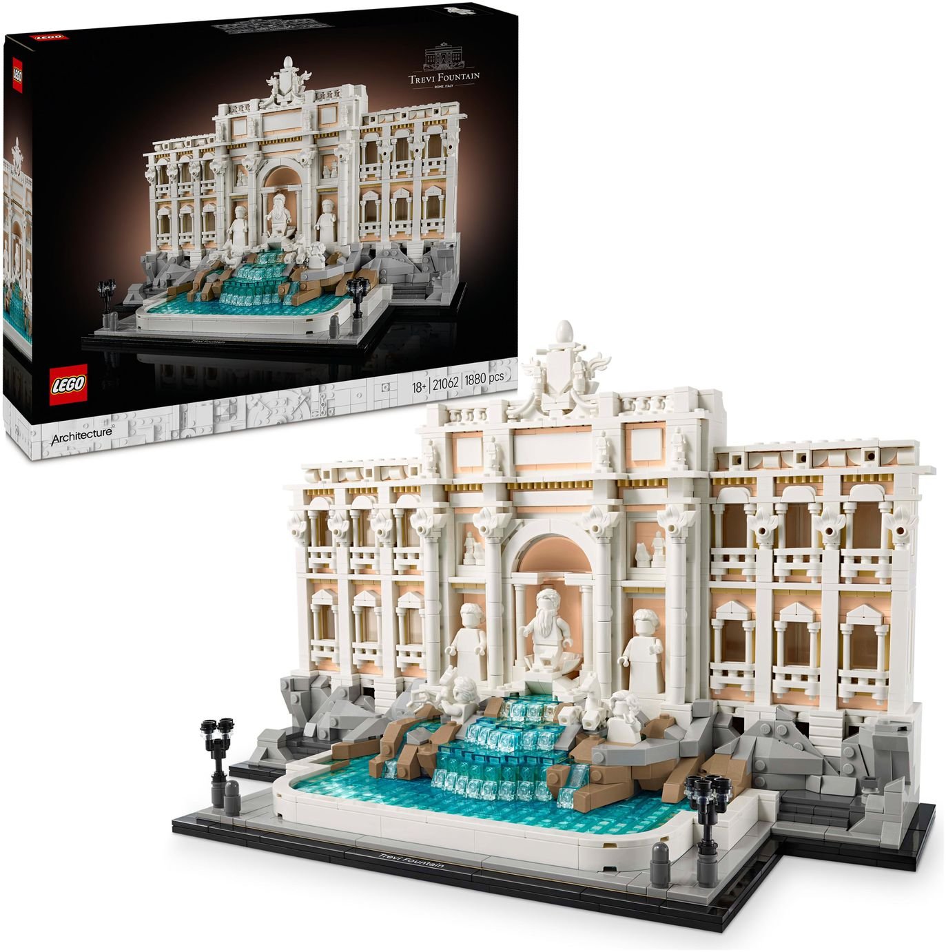 LEGO Architecture Trevi Fountain Model Set for Adults 21062