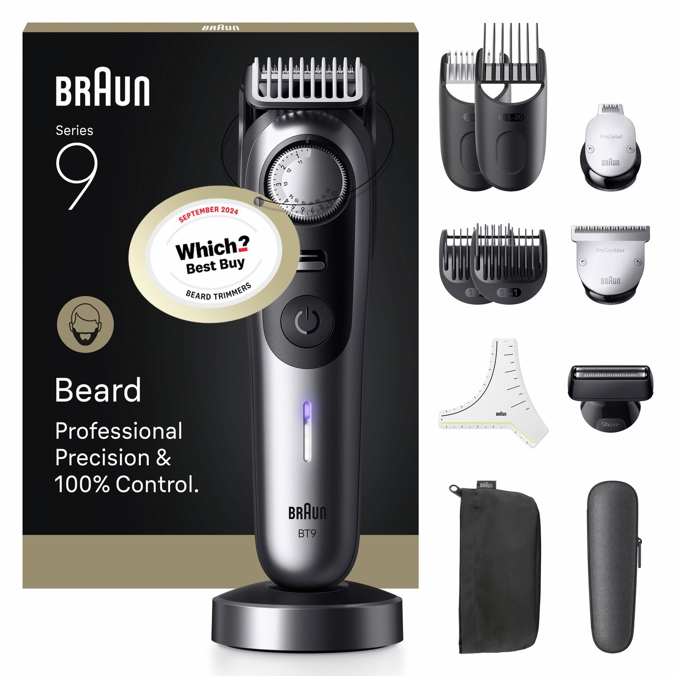 Braun BT 9560 Series 9 Beard Trimmer