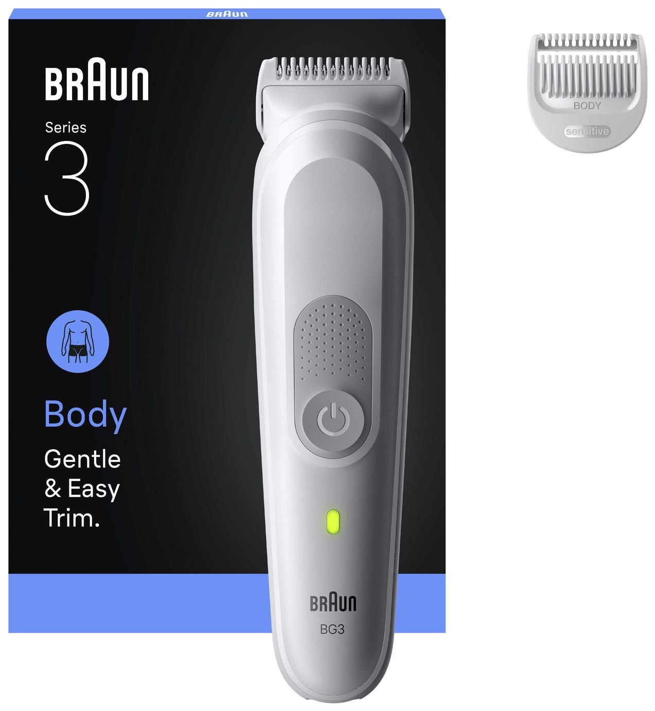 Braun BG 3500 Series 3 Body Trimmer