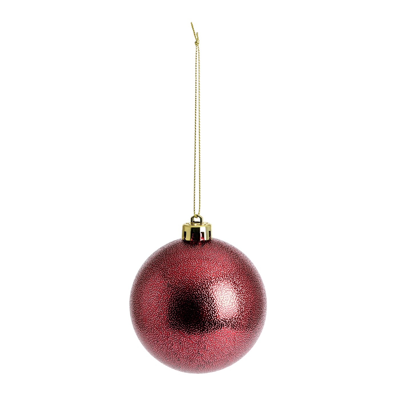 Habitat Pack of 49 Classic Christmas Baubles - Multicolour