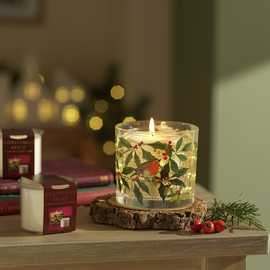 Argos Home Refillable Gel Candle Gift Set - Christmas Spice