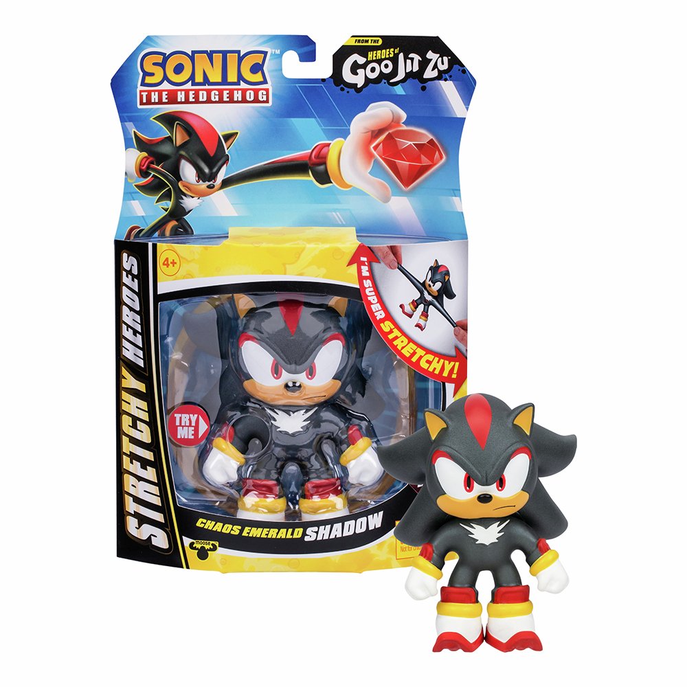Heroes of Goo Jit Zu 4 Inch Sonic The Hedgehog Shadow Figure