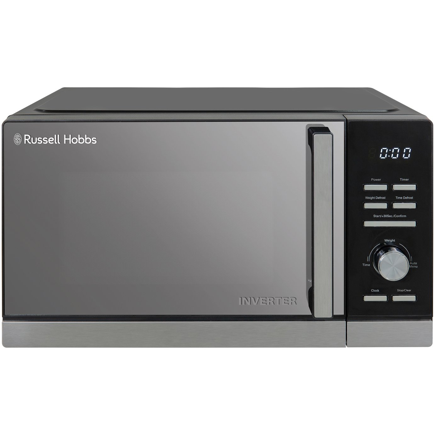 Russell Hobbs 900W Invertor Microwave RHMI2503B - Black