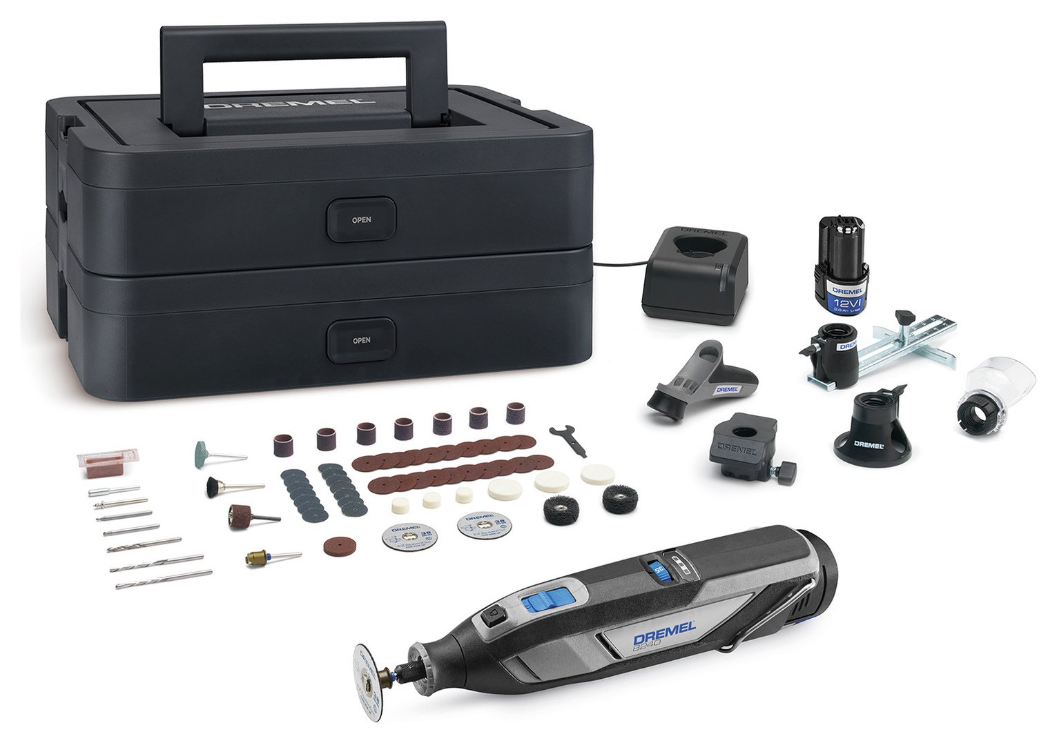 Dremel 8240 12V Multi Tool Platinum Kit