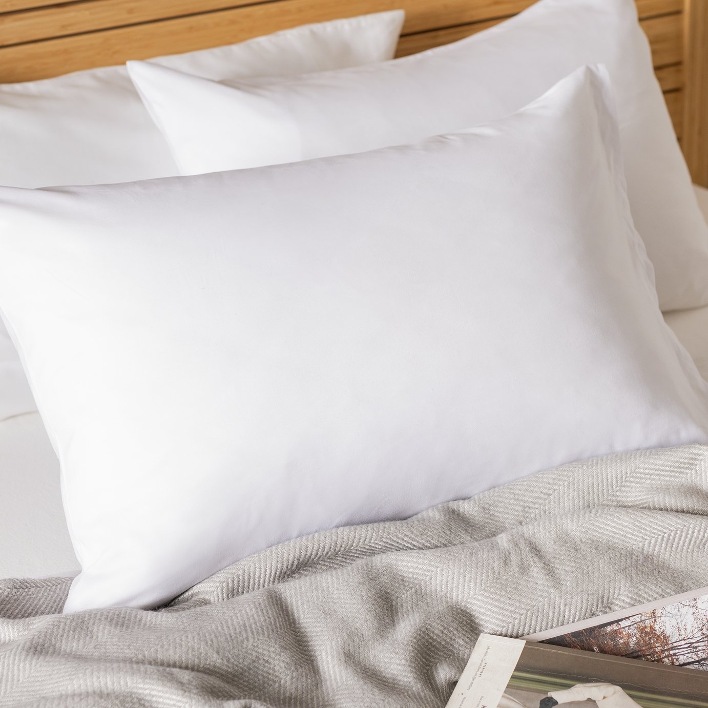 Home Essentials Soft Touch Standard Pillowcase Pair