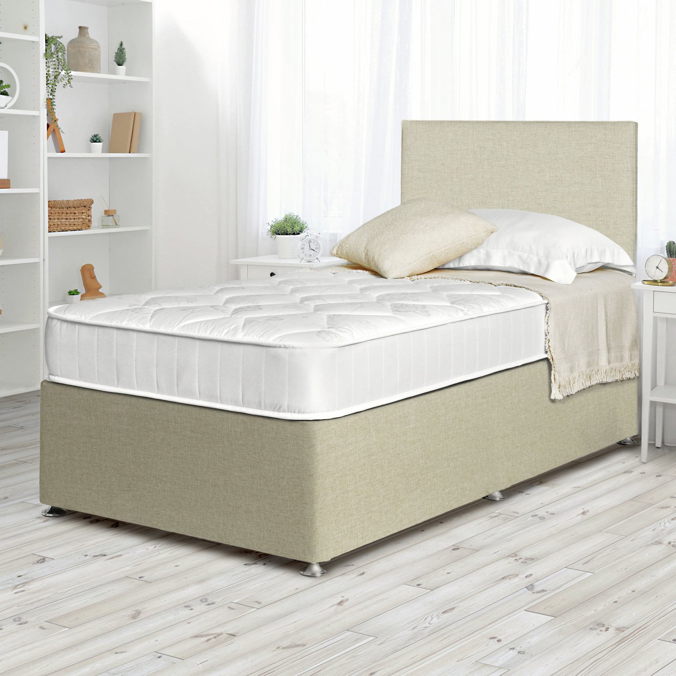 Argos Home Elmdon Comfort Mattress & Divan Bed