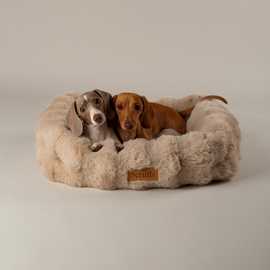 Scruffs Alpine Champagne Dog Bed - Medium