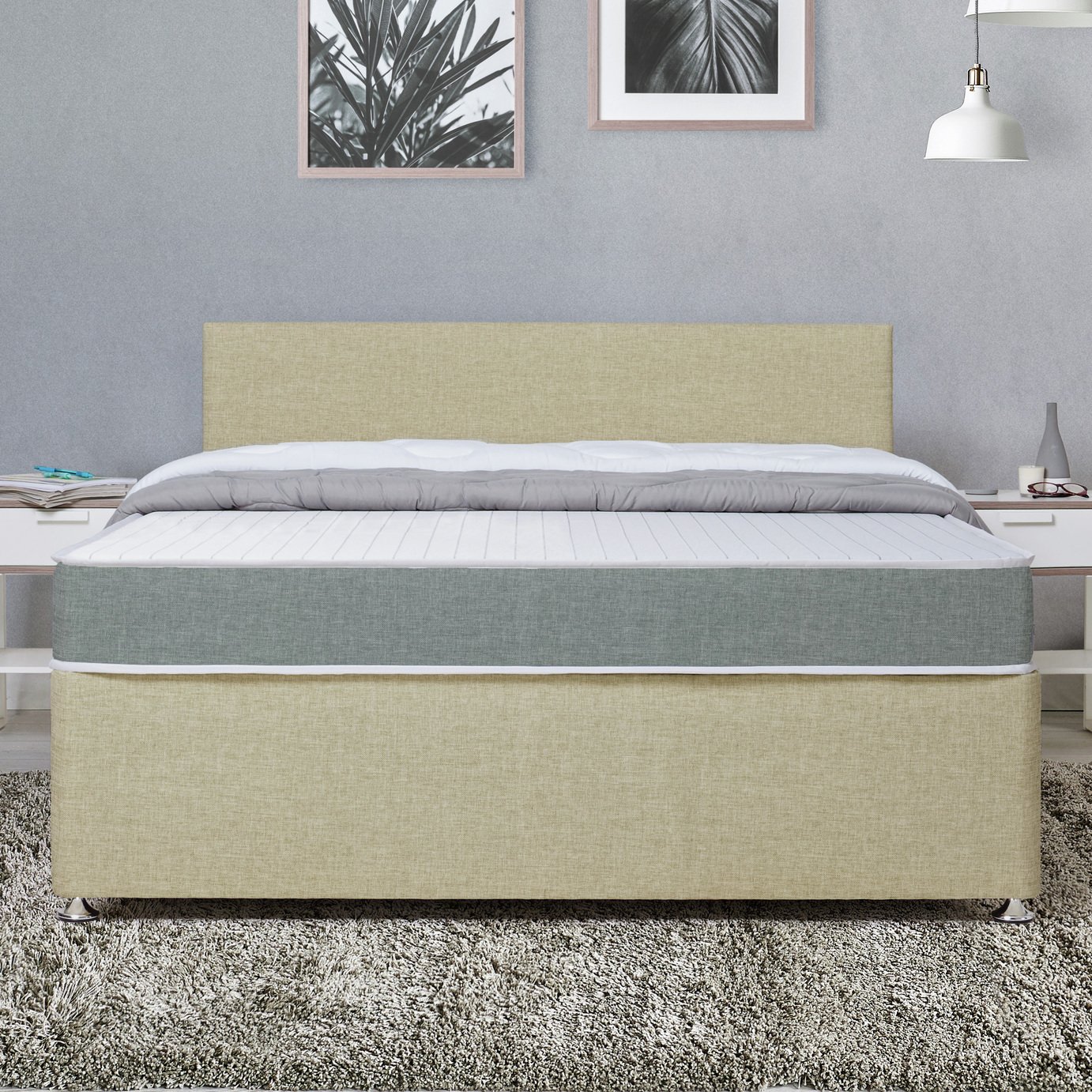 Argos Home Devon Divan Bed - Double