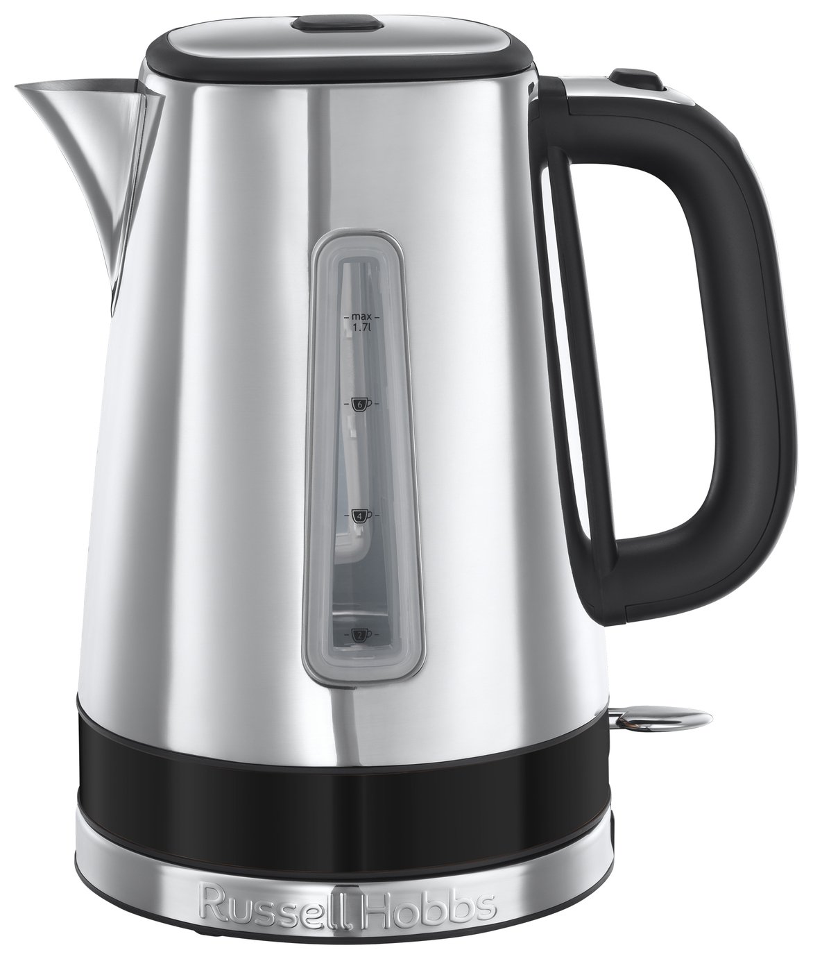Russell Hobbs Luna Quiet Boil Black Jug Kettle 24283