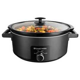 Russell Hobbs 7L Matte Black Slow Cooker 27720