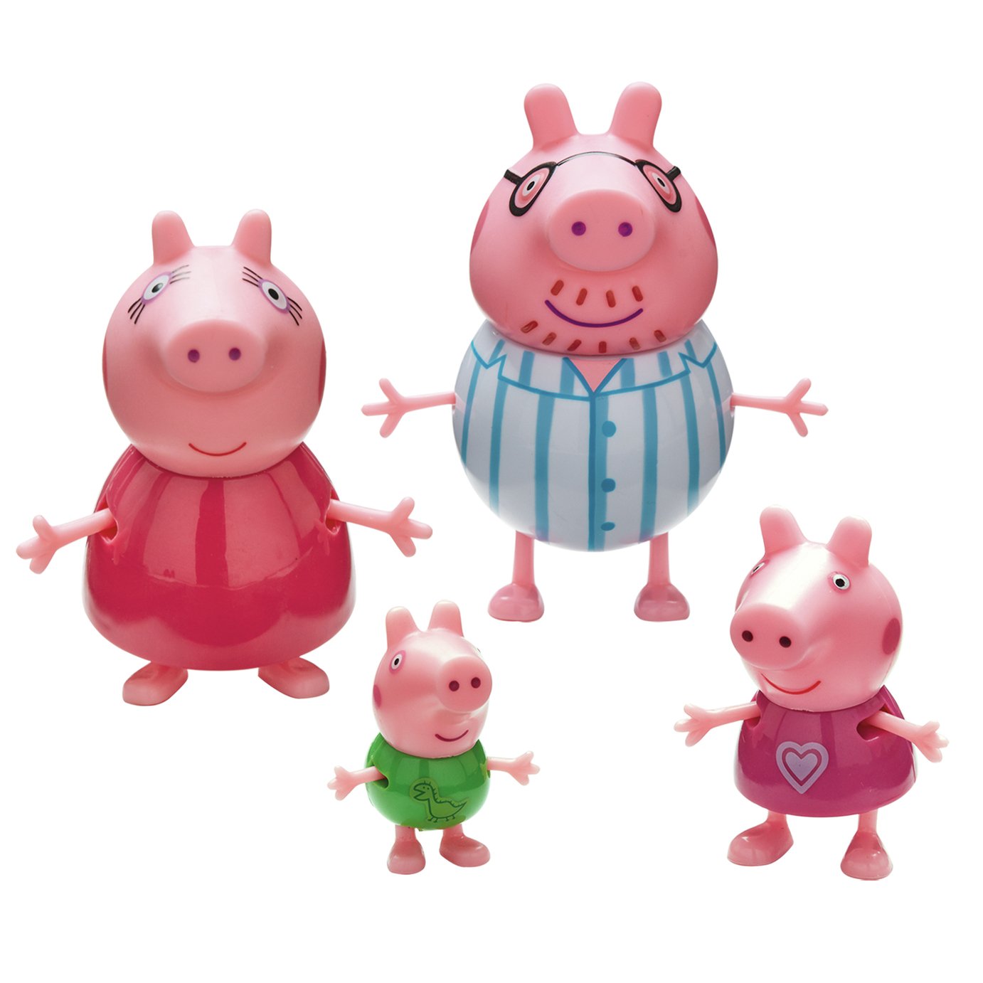 peppa pig family figure